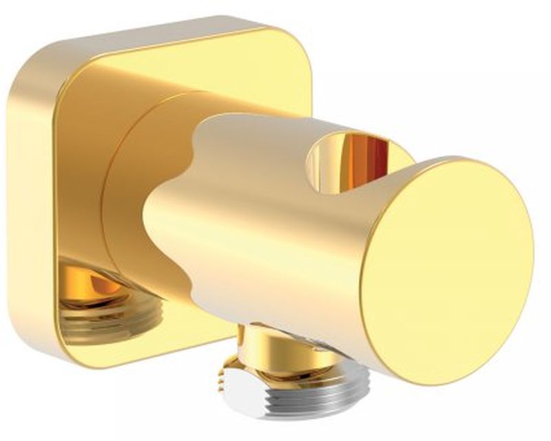 Tres Selection przyłącze kątowe z uchwytem złote 200.182.01.OR