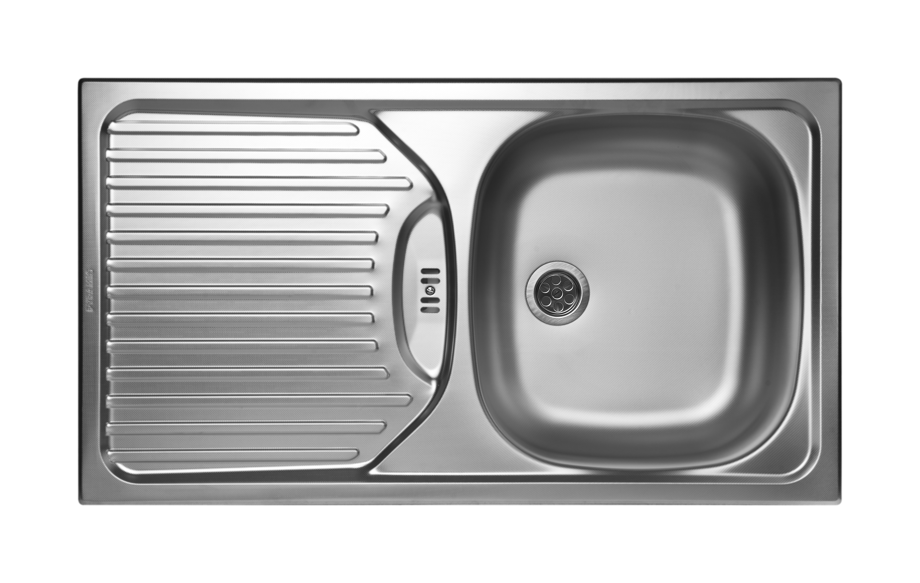 Pyramis ET 78 zlewozmywak stalowy 78x43,5 cm 100139001