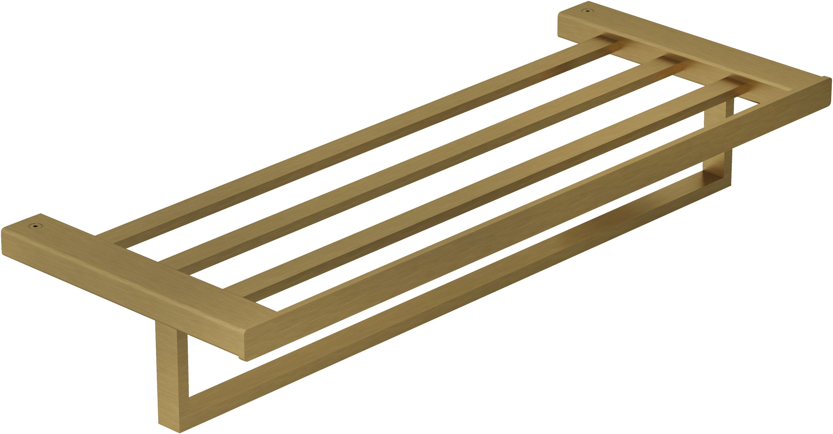 Kludi Vela C wieszak na ręcznik 60 cm z półką złoty szczotkowany 31989N0