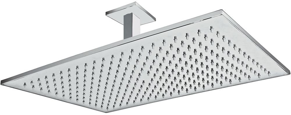 Tres Exclusive deszczownica 45x31,5 cm prostokątna chrom 034.432.03