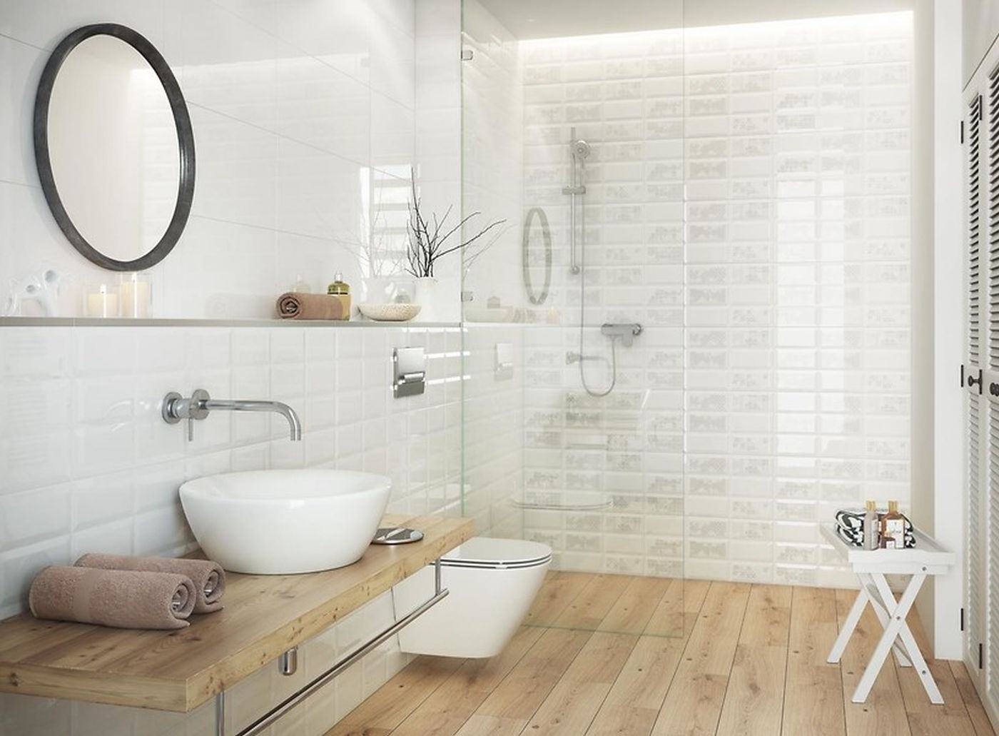 Cersanit Naris inserto patchwork płytka ścienna 29,7x60 cm