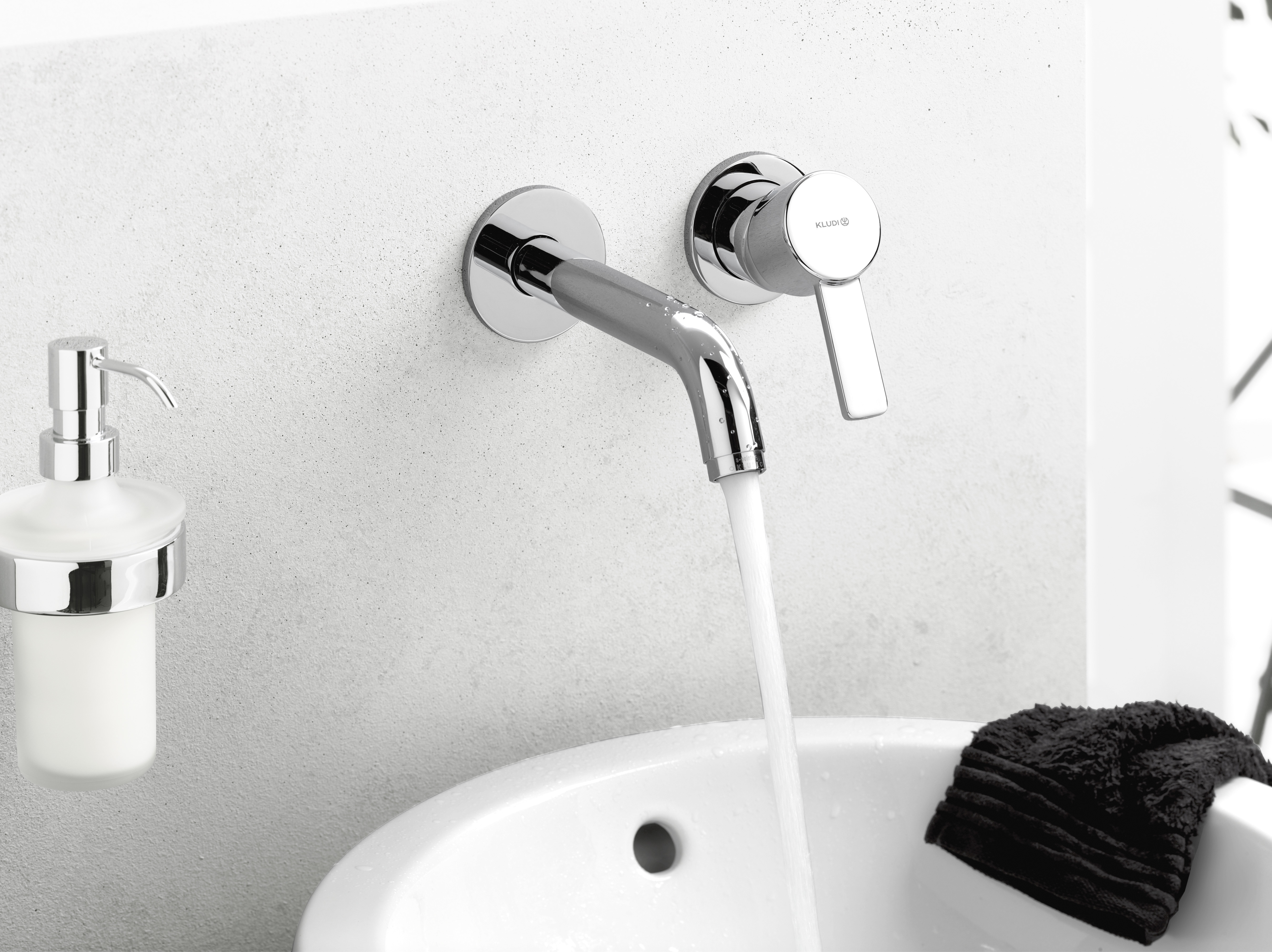 Kludi Zenta bateria umywalkowa podtynkowa chrom 382440575