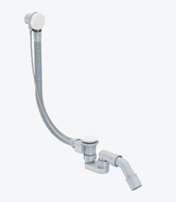 Excellent Simple syfon z przelewem biały ARIN.3157WH - Wysyłka w 24h