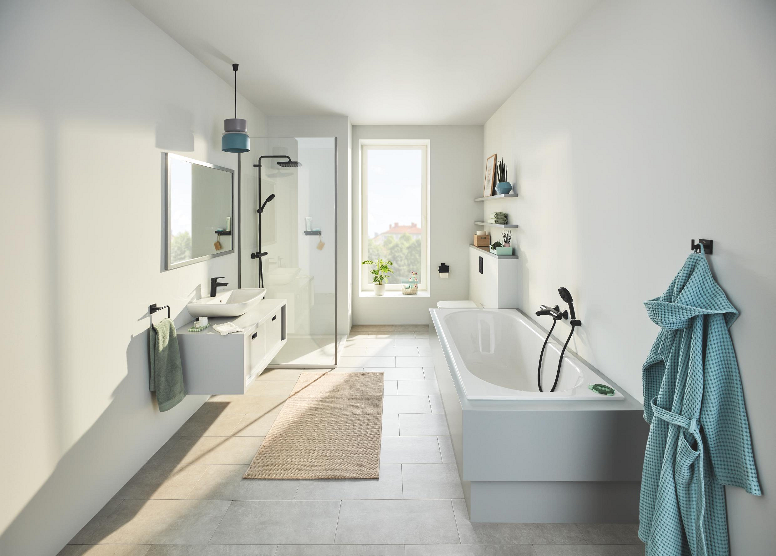 Grohe Vitalio Comfort 110 II słuchawka prysznicowa czarny mat 263972431 - Wysyłka w 24h