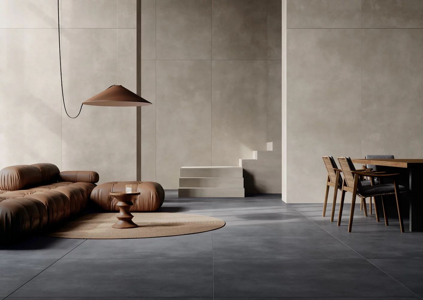 Paradyż Architeq Mocca płytka ścienno-podłogowa 59,8x59,8 cm brązowa