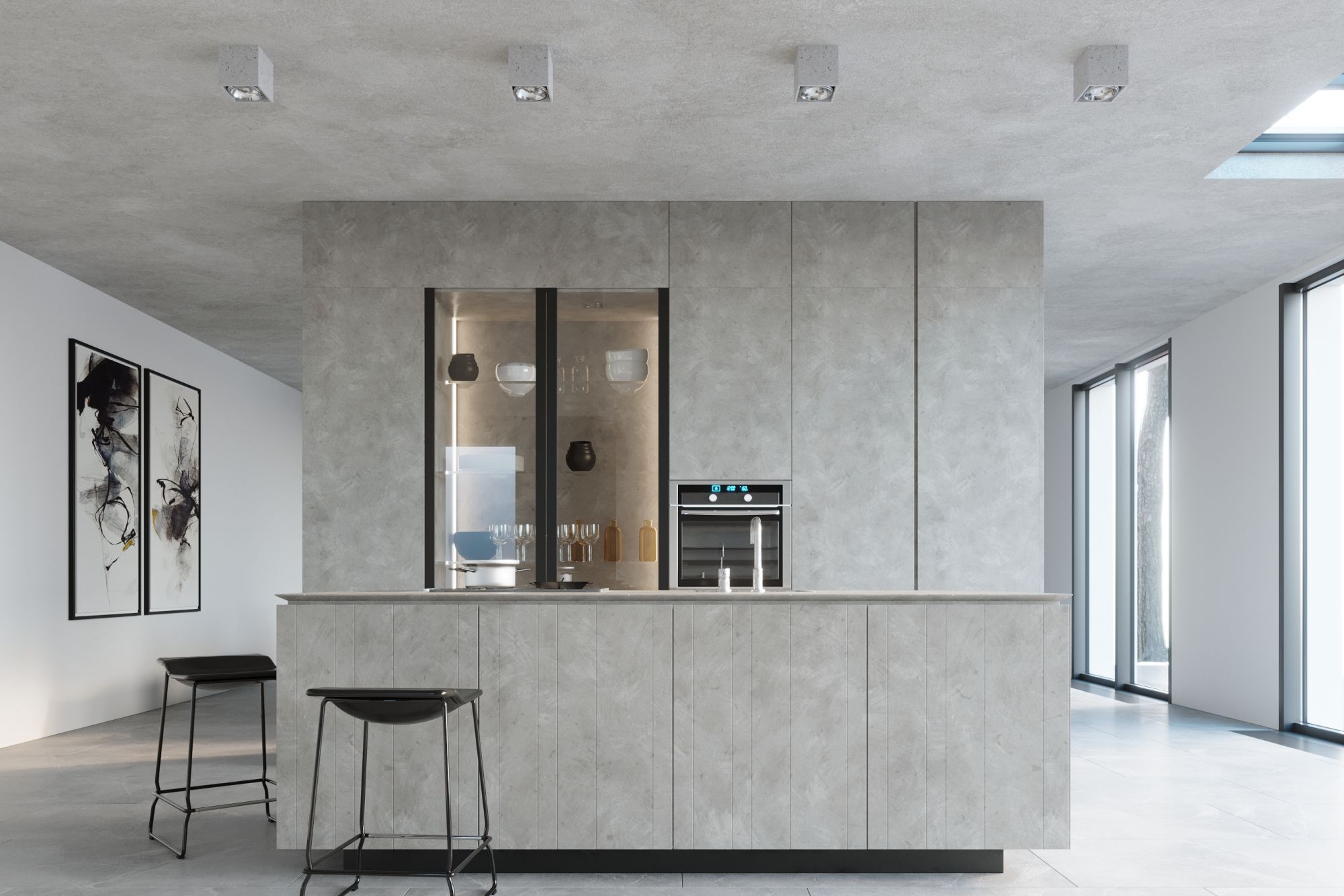 Sollux Lighting Valde lampa podsufitowa 1x40W szara SL.0646 - Wysyłka w 24h