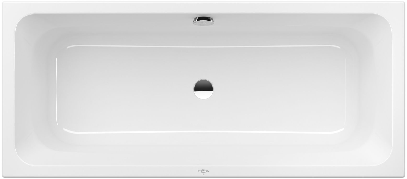 Villeroy & Boch Avento Duo wanna prostokątna 180x80 cm Weiss Alpin UBA180AVN2V-01