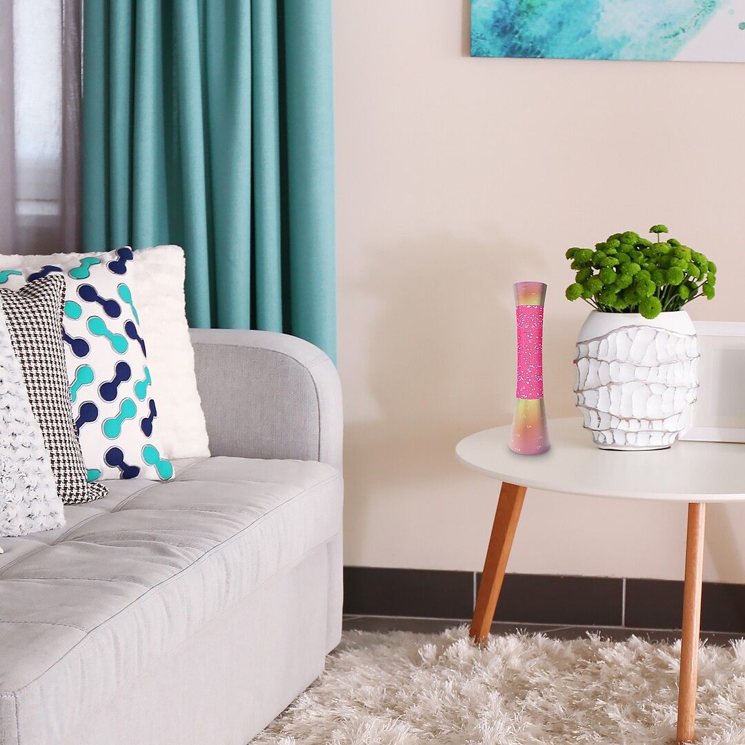 Rabalux Minka lampa stołowa 1x20W różowa 7027