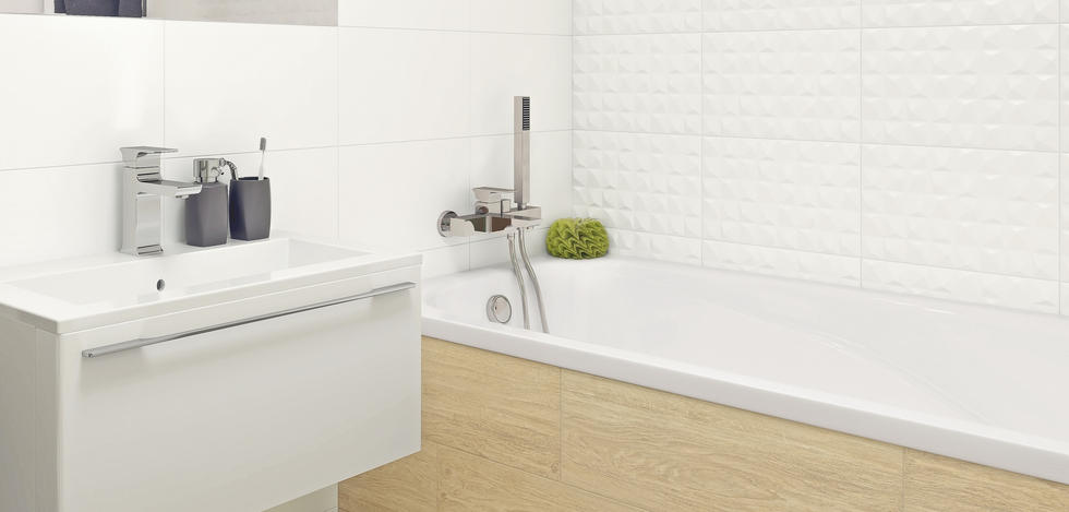 Paradyż Wood Basic płytka ścienno-podłogowa 20x60 cm beżowa