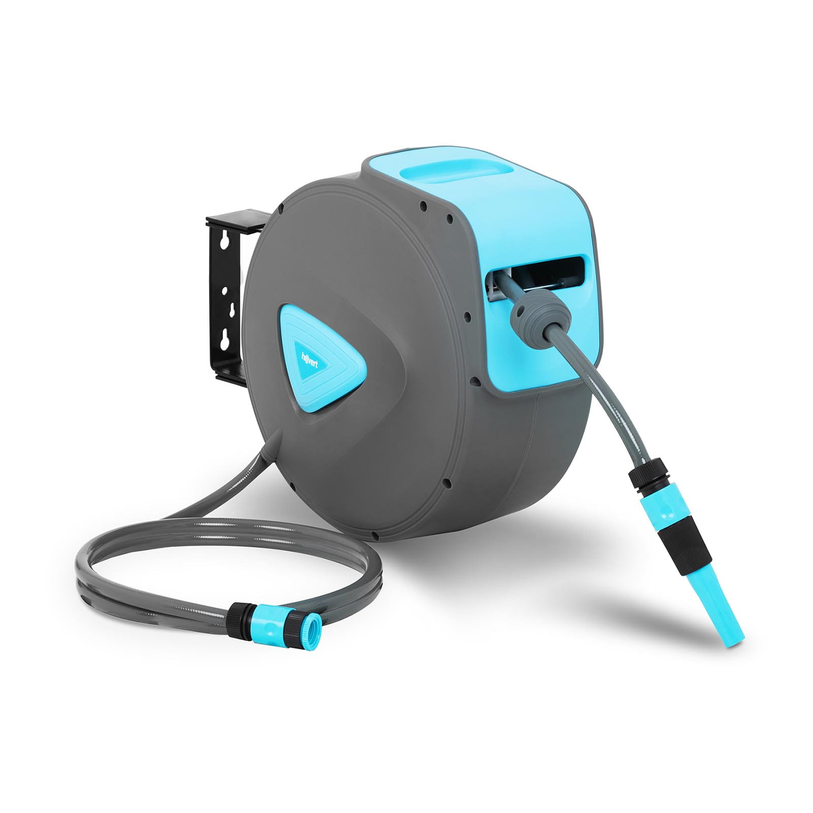 Wąż ogrodowy na bębnie 20+2m, automatyczne zwijanie