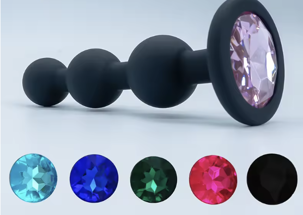 Korek analny z kryształkiem 193