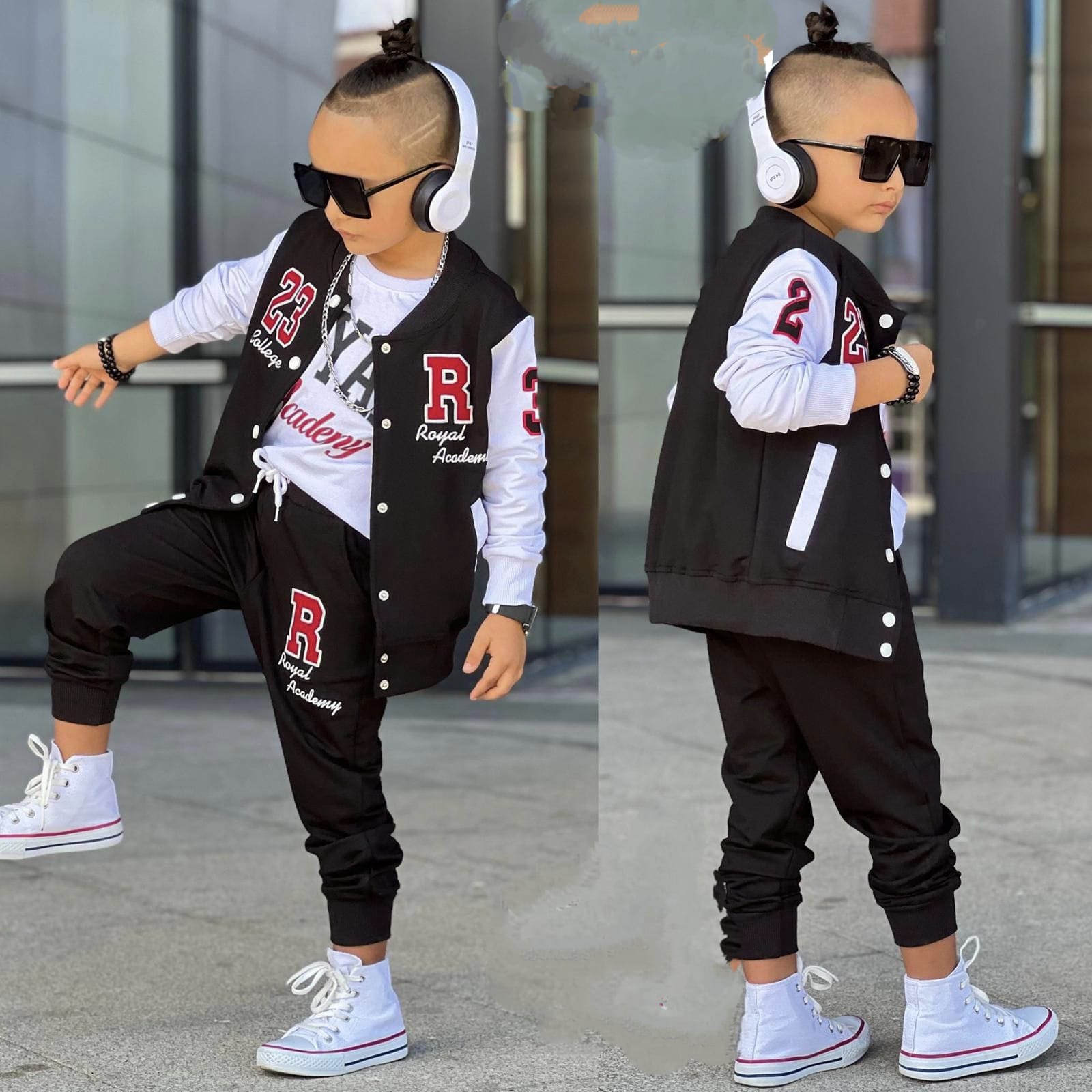 Dres chłopięcy College 3 częściowy