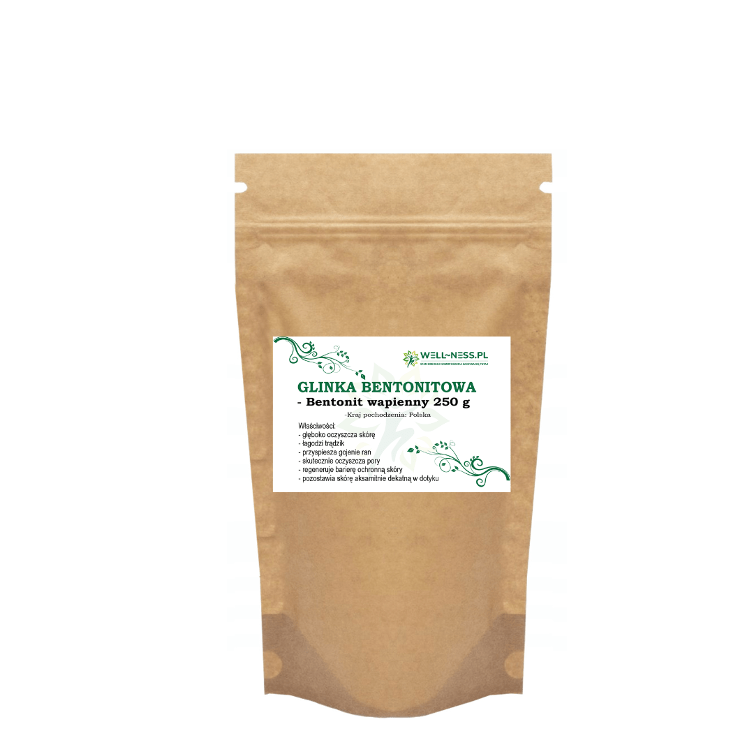 Glinka bentonitowa - bentonit wapienny 250g
