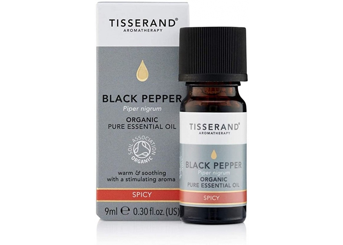 TISSERAND AROMATHERAPY Czarny pieprz Piper Nigrum olejek organiczny (9 ml / 0,3 fl. oz.)