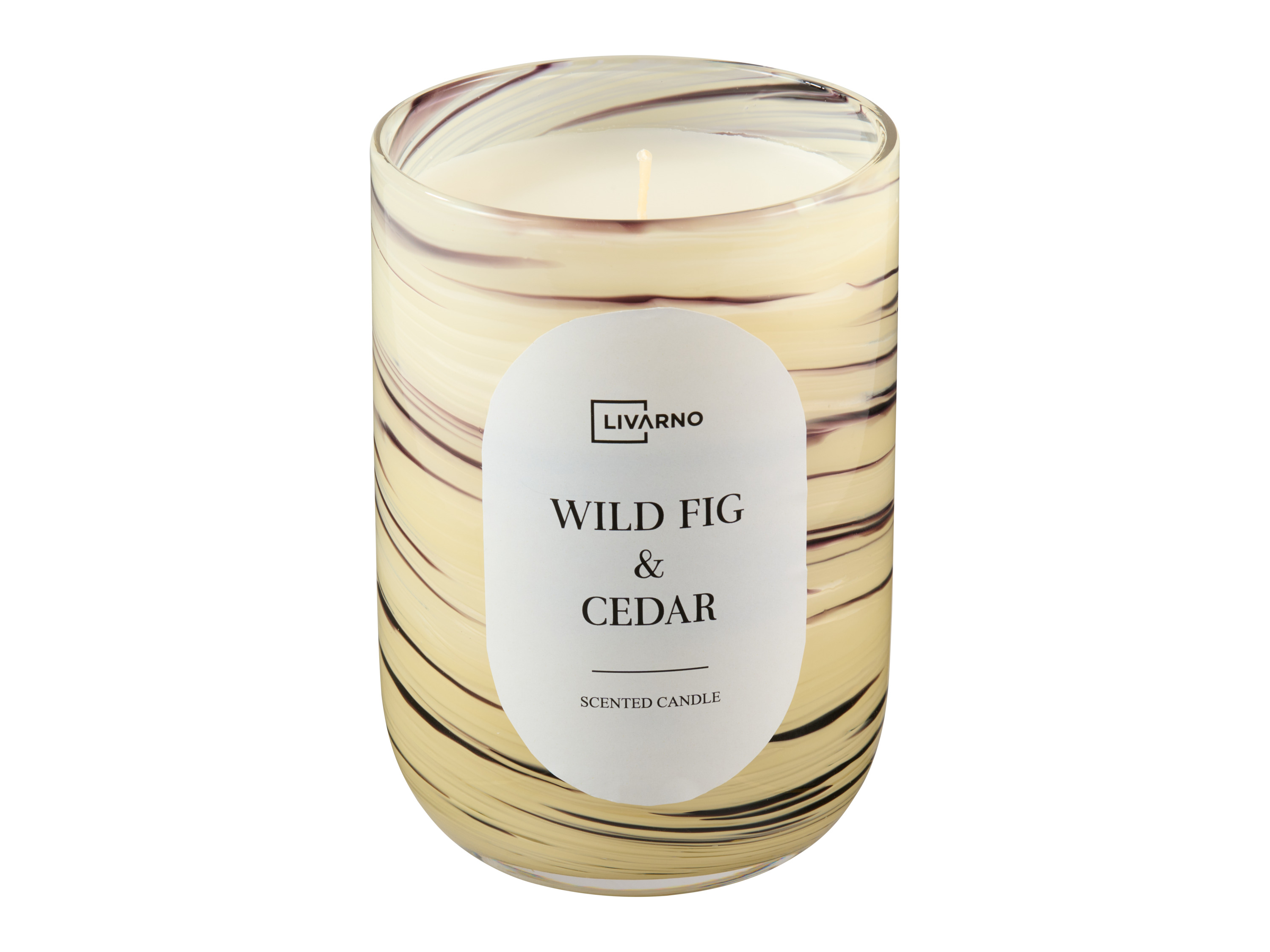 Livarno Świeca zapachowa w szkle Marmur