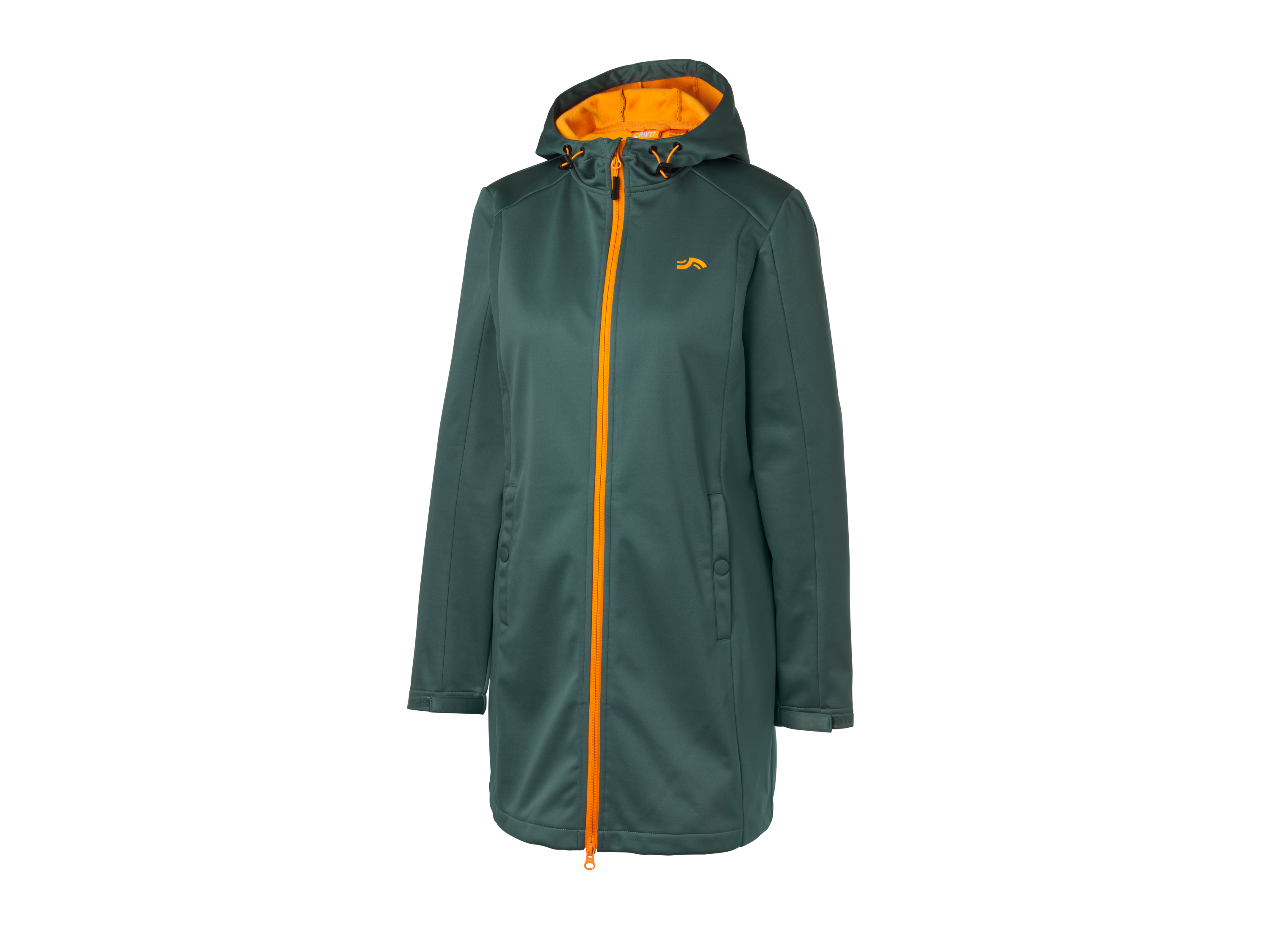 Crivit Kurtka lub płaszcz softshell damski Zielony, XS 32/34