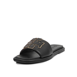 BUTY Tory Burch DOUBLE T 79985 13-P. BLACK/GOLD