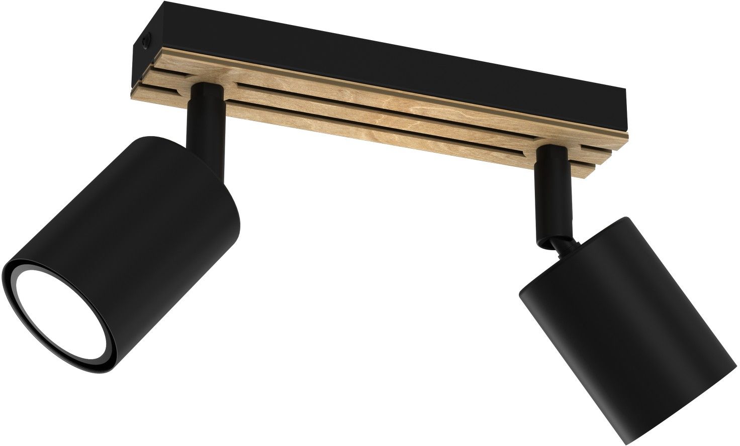 Darmowa Dostawa - Lampa podsufitowa 2x8 W czarny Luminex Terra 9957