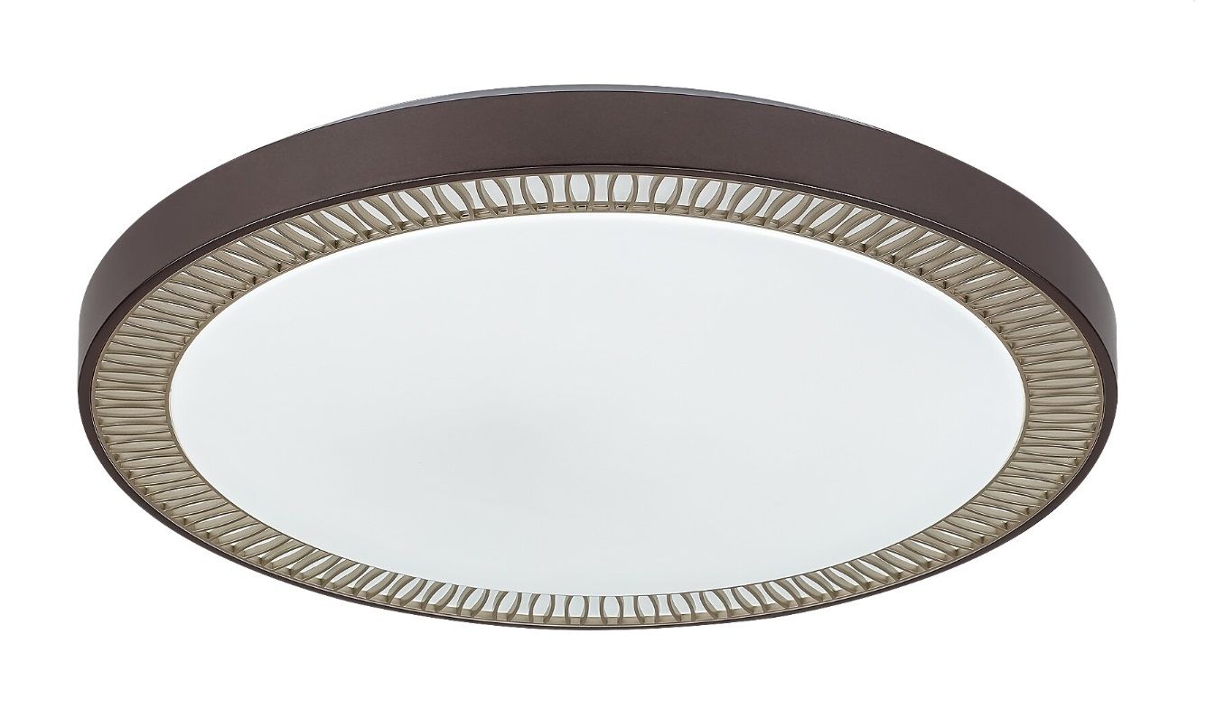 Darmowa Dostawa - Plafon 1x40 W biały-brązowy Rabalux Matea 3000