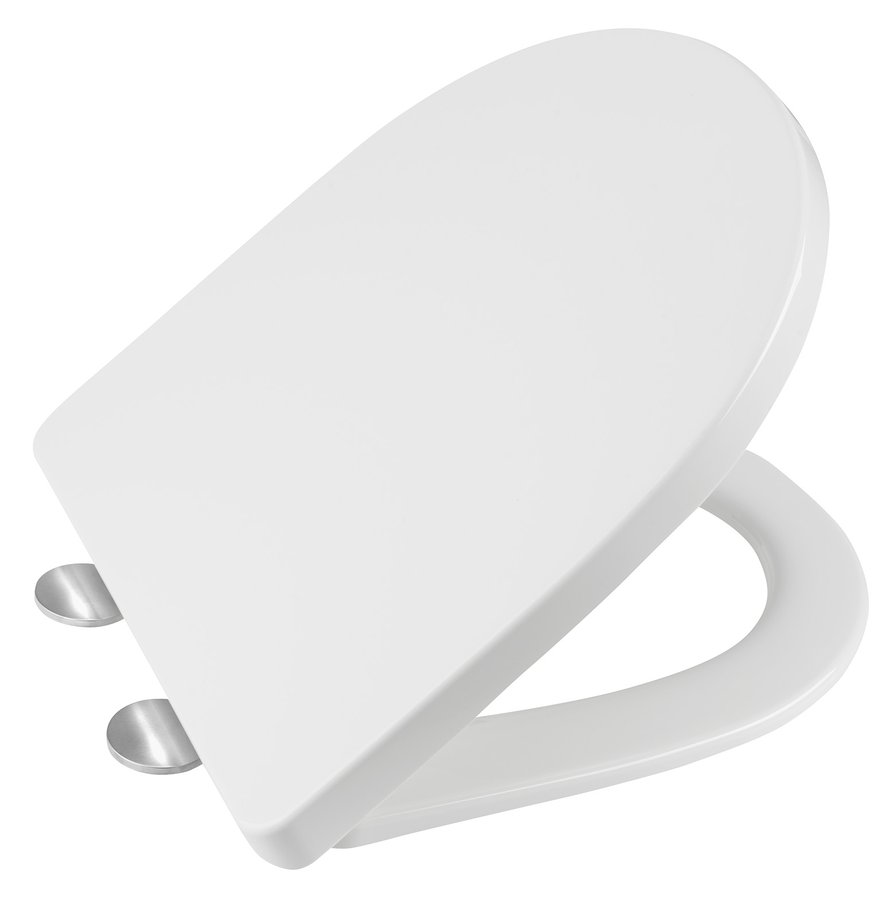 Darmowa Dostawa - Deska sedesowa wolnoopadająca biała Aqualine Jalta Hygie PBS103