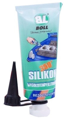 BOLL SILIKON WYSOKOTEMP. 350 ST.C CZARNY 80ML - Petrostar