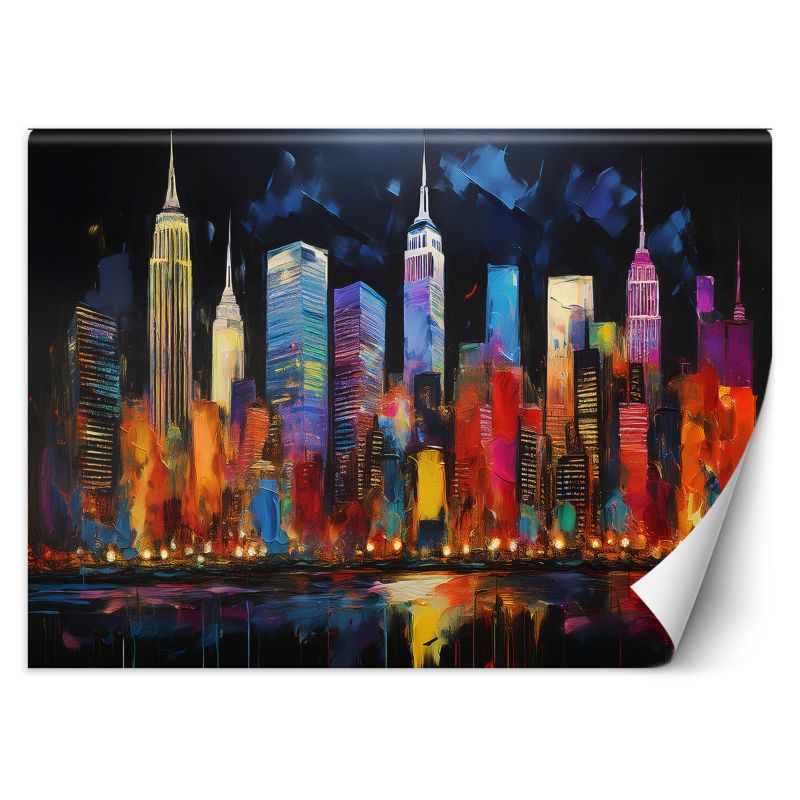 Fototapeta Feeby Nowy Jork Miasto Architektura Kolorowe 150x105 1 szt