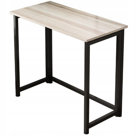 Biurko komputerowe nowoczesne jasny dąb 80 cm 1 szt.