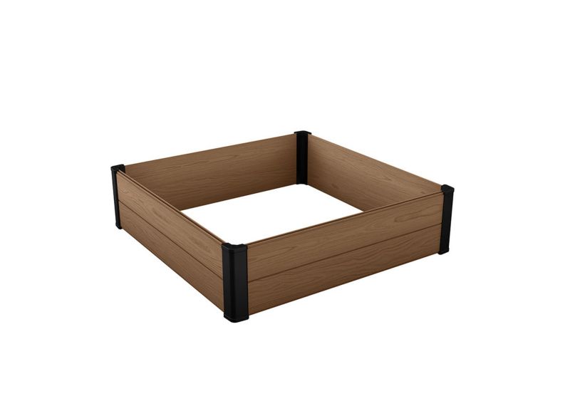 Obrzeże ogrodowe Warzywniak Keter Maple Square 106x106x32cm Brązowy 1 szt.