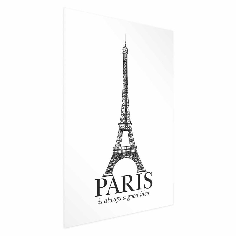 Plakat Artgeist Paris 21x30 cm bez ramy 1 szt