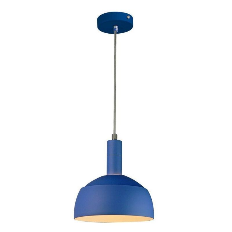 Lampa wisząca V-TAC Vt-7100 niebieska wym: 120 x 18 x 18 cm 1xE14 x 1 szt.