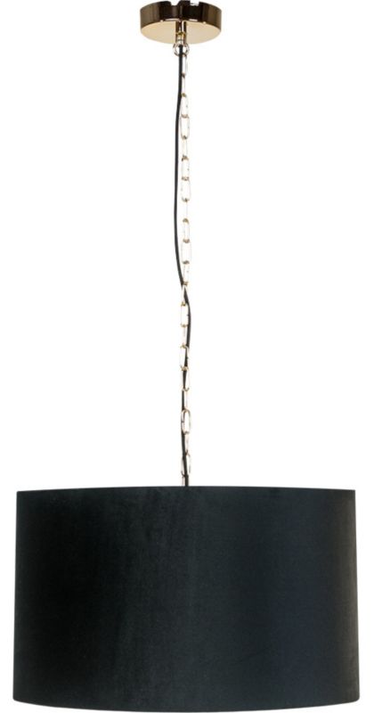 Lampa wisząca Zuma Line Inga czarno-złota wym: 100 x 50 x 50 cm 1xE27 x 40W 1 szt.