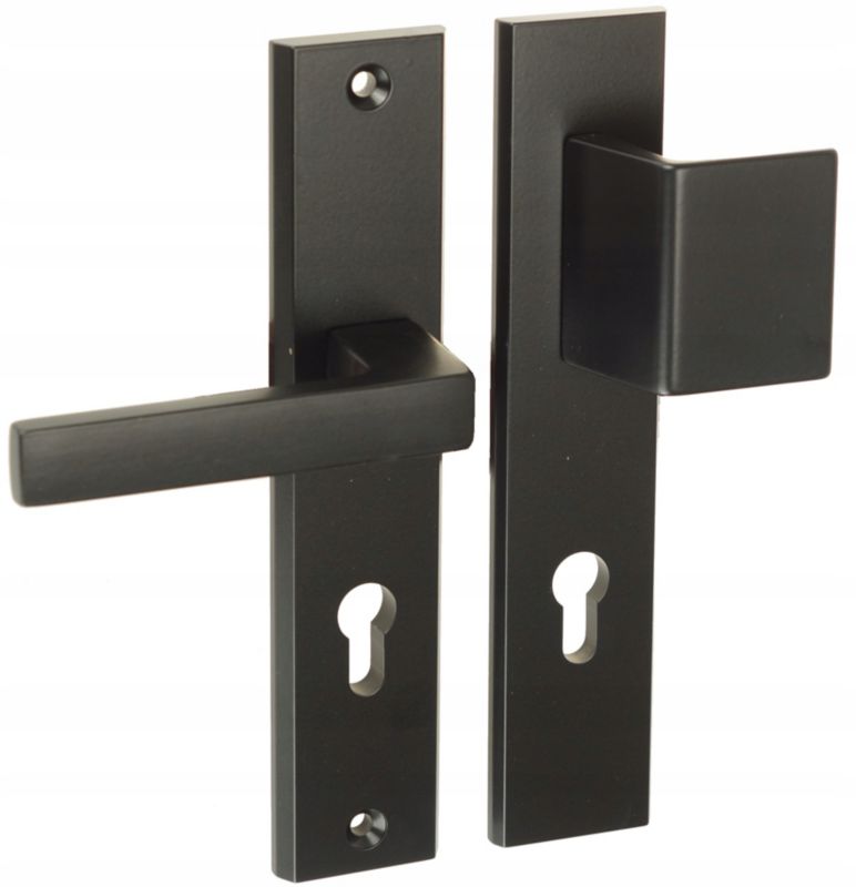 Klamko-Pochwyt FEINZ Uniwersalny Do Drzwi Zewnętrznych 90 Mm Wkład Czarny 1 szt.