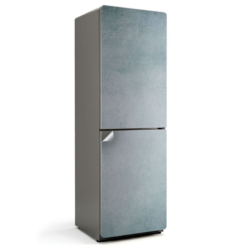 Ozdobna naklejka na lodówkę Wallfluent 60x190 cm Delikatna tekstura ściany 1 szt.