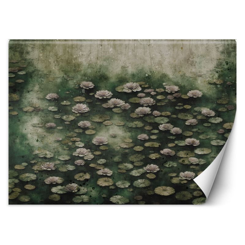 Fototapeta Feeby Kwiaty lotosu na jeziorze 100x70 1 szt