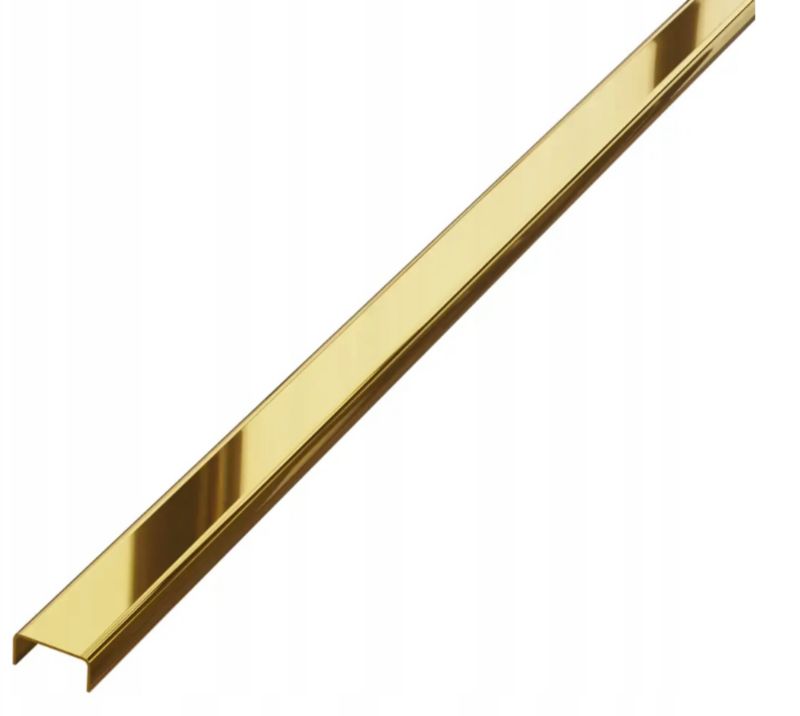 Listwa rektyfikowana Renoplast 20 mm 270 cm gold satyna