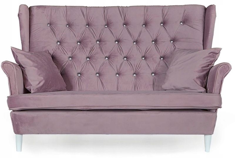 Sofa kanapa uszak do salonu nierozkładana Family Meble Gaja liliowy 1szt