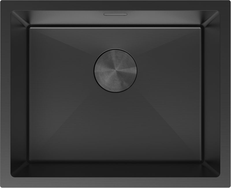 Zlewozmywak 1-komorowy Mexen Trixo czarny 540x440 mm 1 szt.