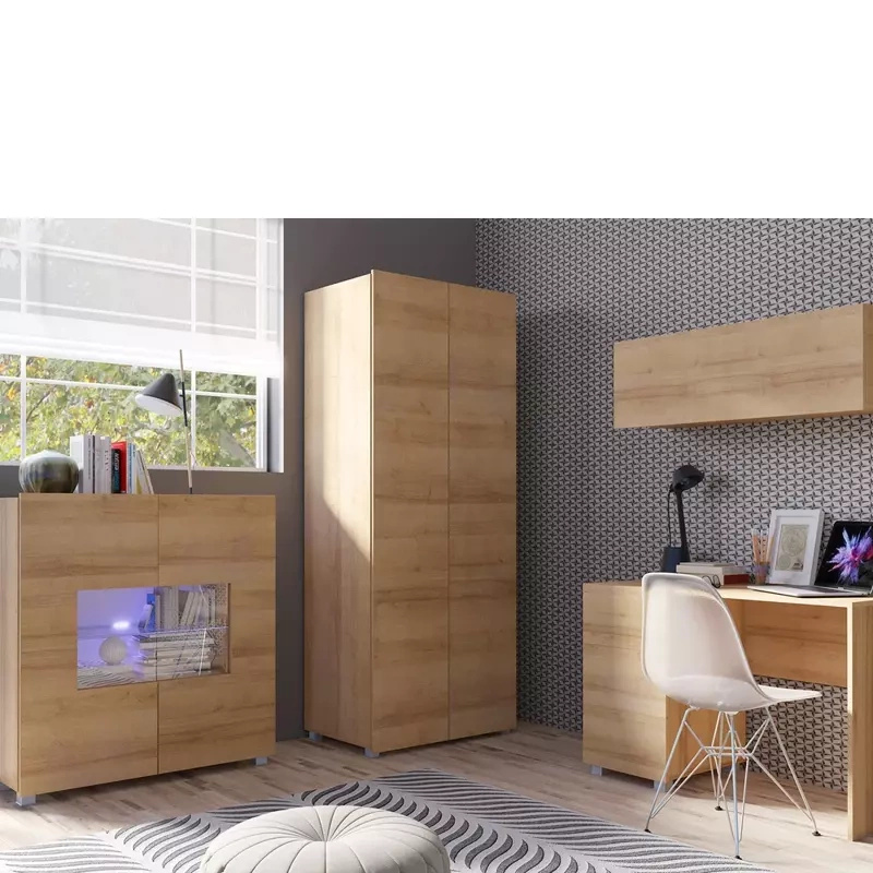 Meble systemowe dąb złoty MODERN 14