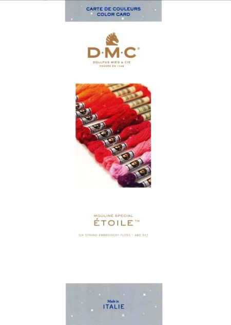 karta kolorów mulina ETOILE W617