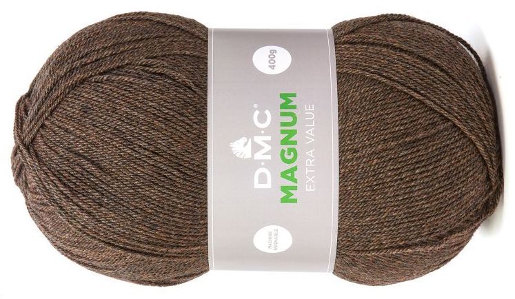 włóczka MAGNUM DMC kol. 872 / brązowy 400gr