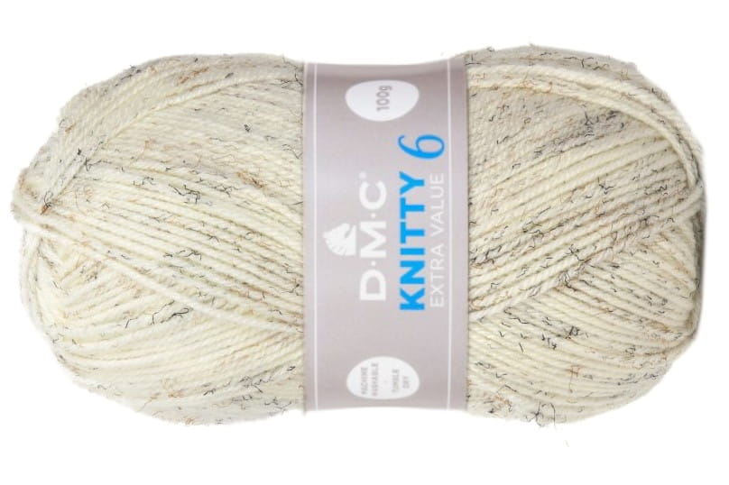włóczka DMC KNITTY 6 kol. 930 / ekri melanż