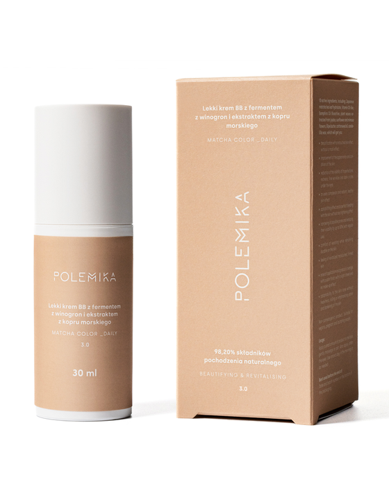 Lekki krem BB z fermentem z winogron i ekstraktem z kopru morskiego 3.0