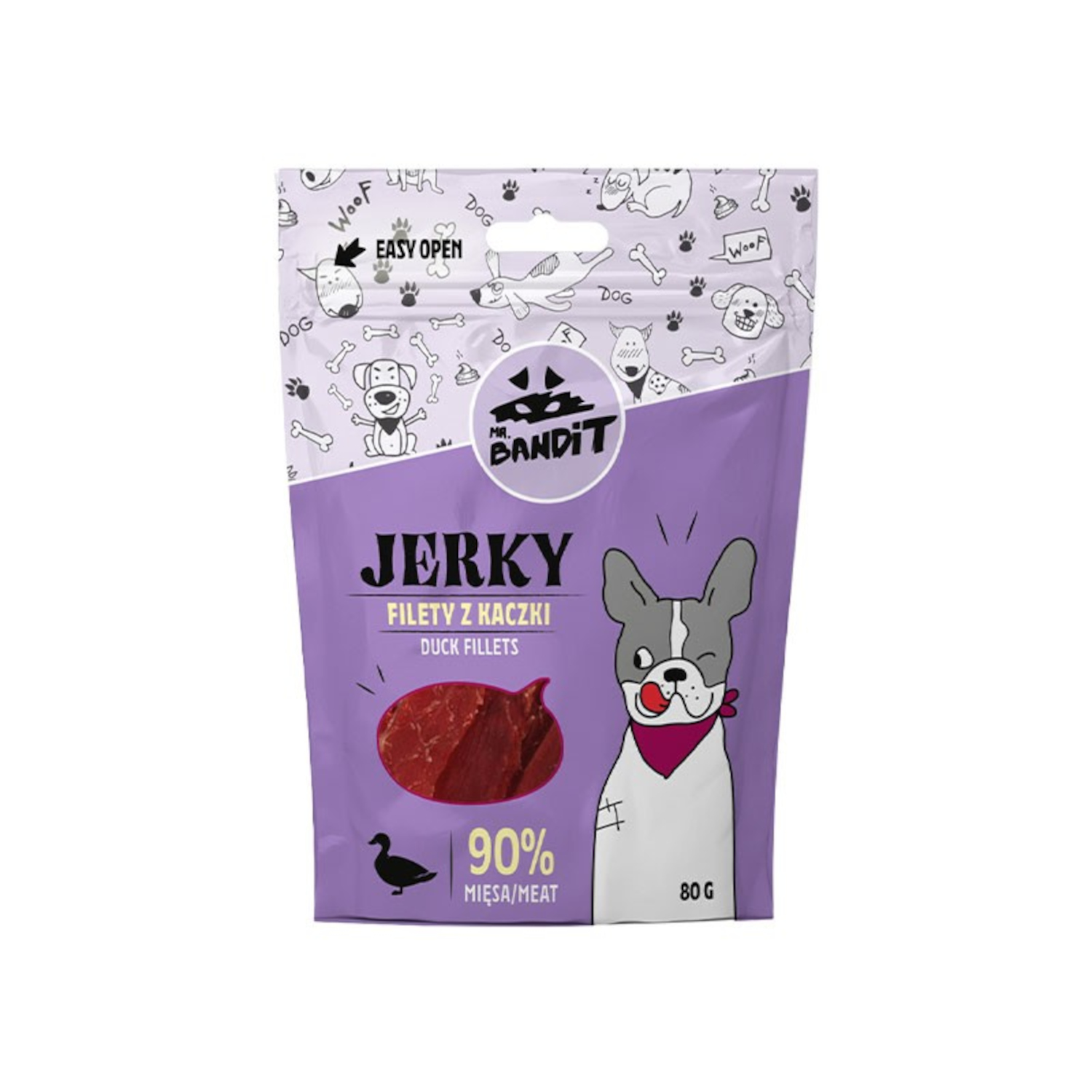 MR. BANDIT JERKY - filety z kaczki