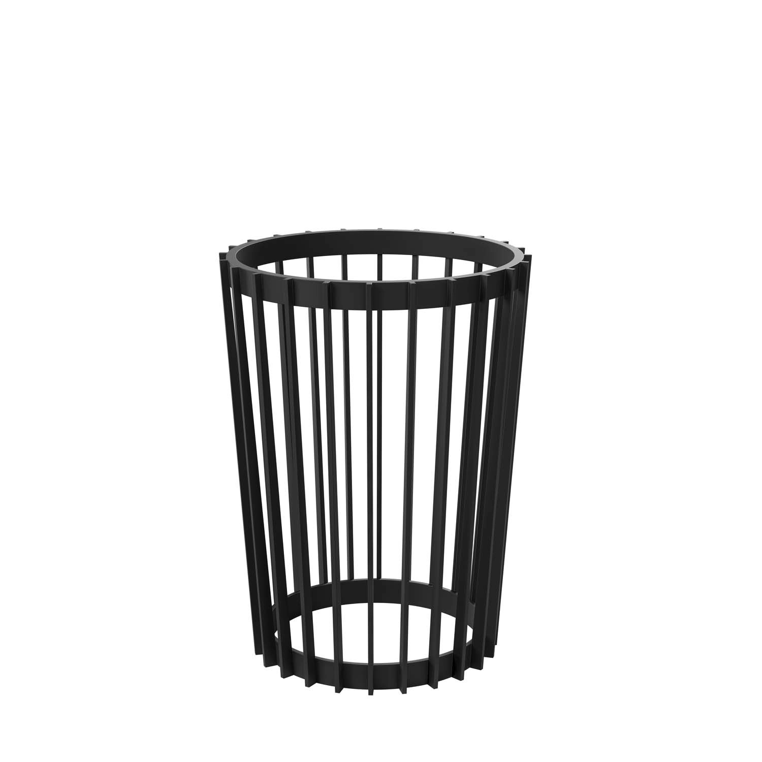 Kwietnik Standy czarny - wys. 40 cm