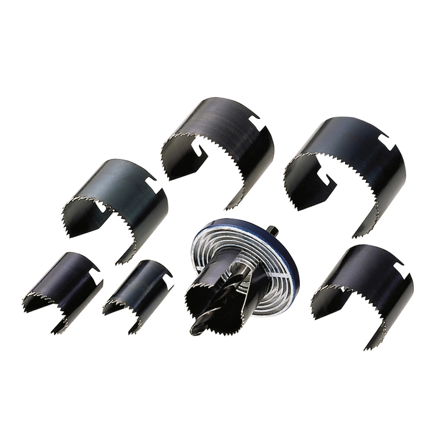 LUX Zestaw otwornic do drewna 7-częściowy