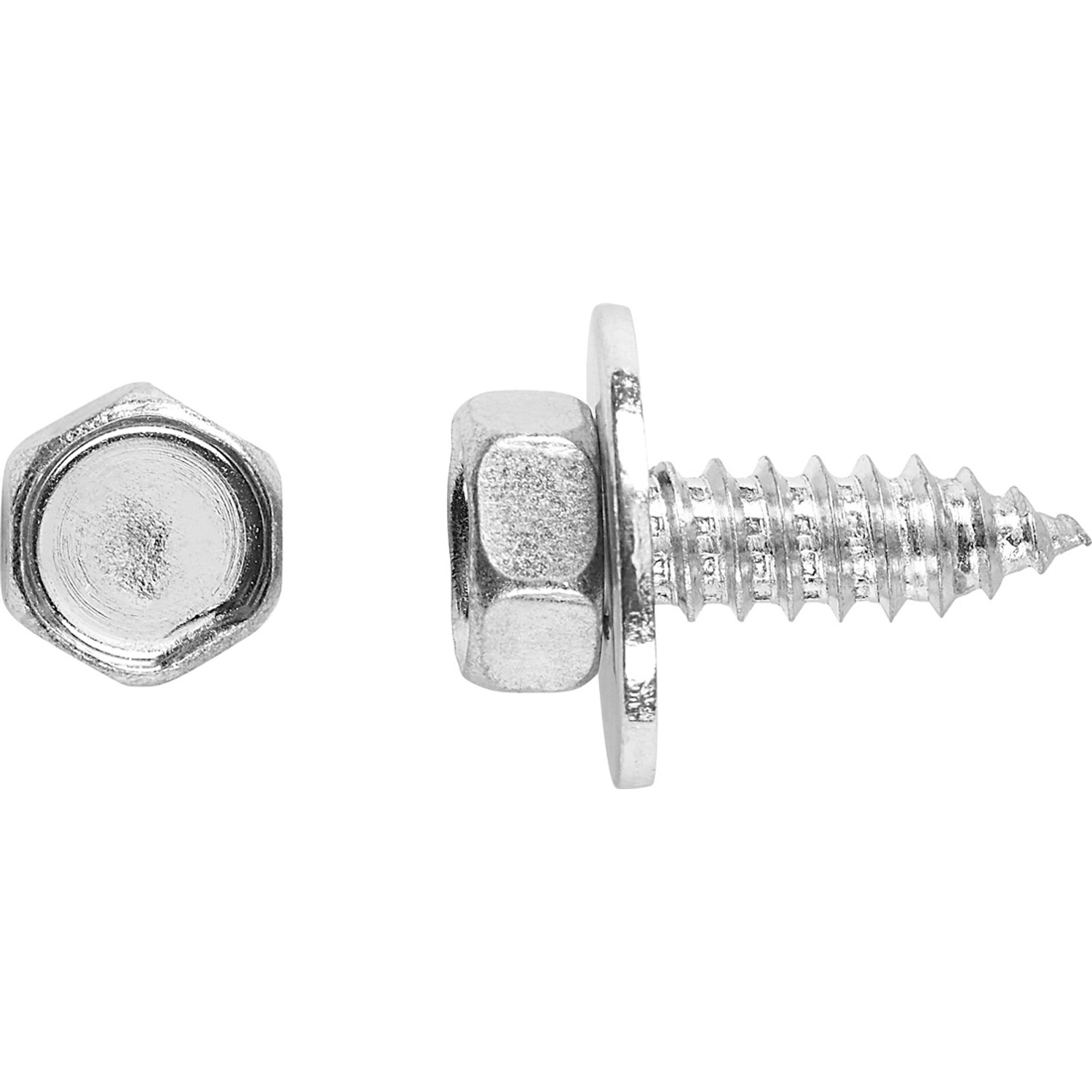 LUX Wkręt samogwintujący z łbem 6-kątnym 6,3 x 16 mm 12 szt