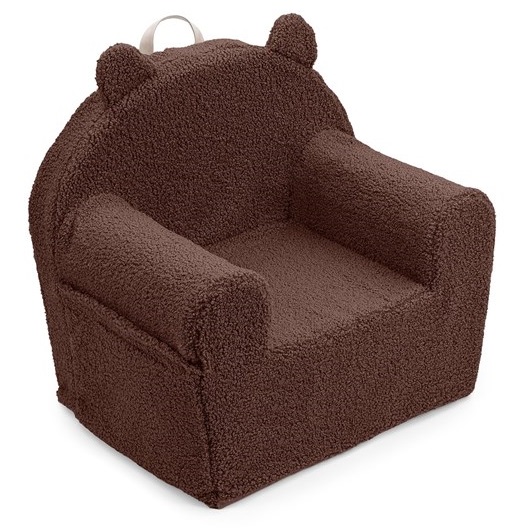 Fotelik dla dziecka boucle brąz AM