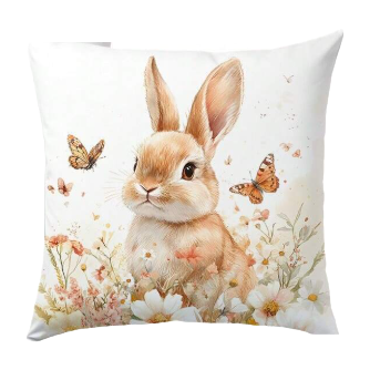 Poszewka na poduszkę Zajączek 45x45 cm NS