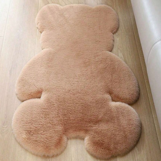 Dywan pluszowy Miś brąz NS