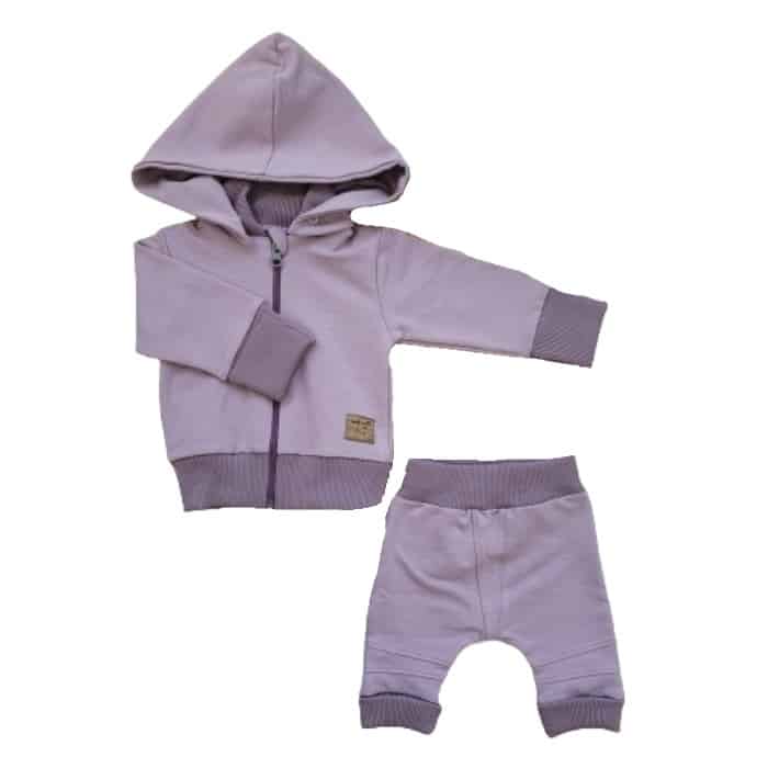 DRES NIEMOWLĘCY 2-CZ BAWEŁNIANY Z ODPINANYM KAPTUREM LILY CHARM ZZ - 86